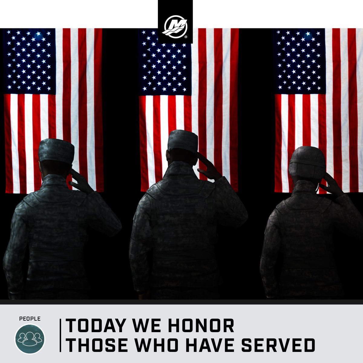 Today is November 11 – Veterans Day in the United States. As part of the Mercury Marine Military Veteran Employee Network (M3VN) program, we are honoring military veterans at our corporate headquarters in Fond du Lac, Wisconsin, today.

#GoBoldly #MercuryMarine #VeteransDay