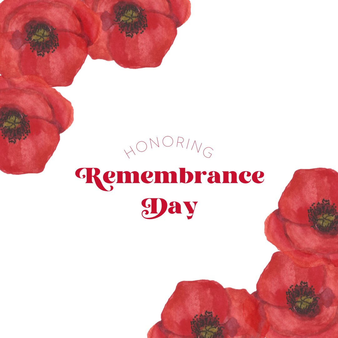 This #RemembranceDay, we honor those who have fought and sacrificed to defend Canada's values and freedoms.