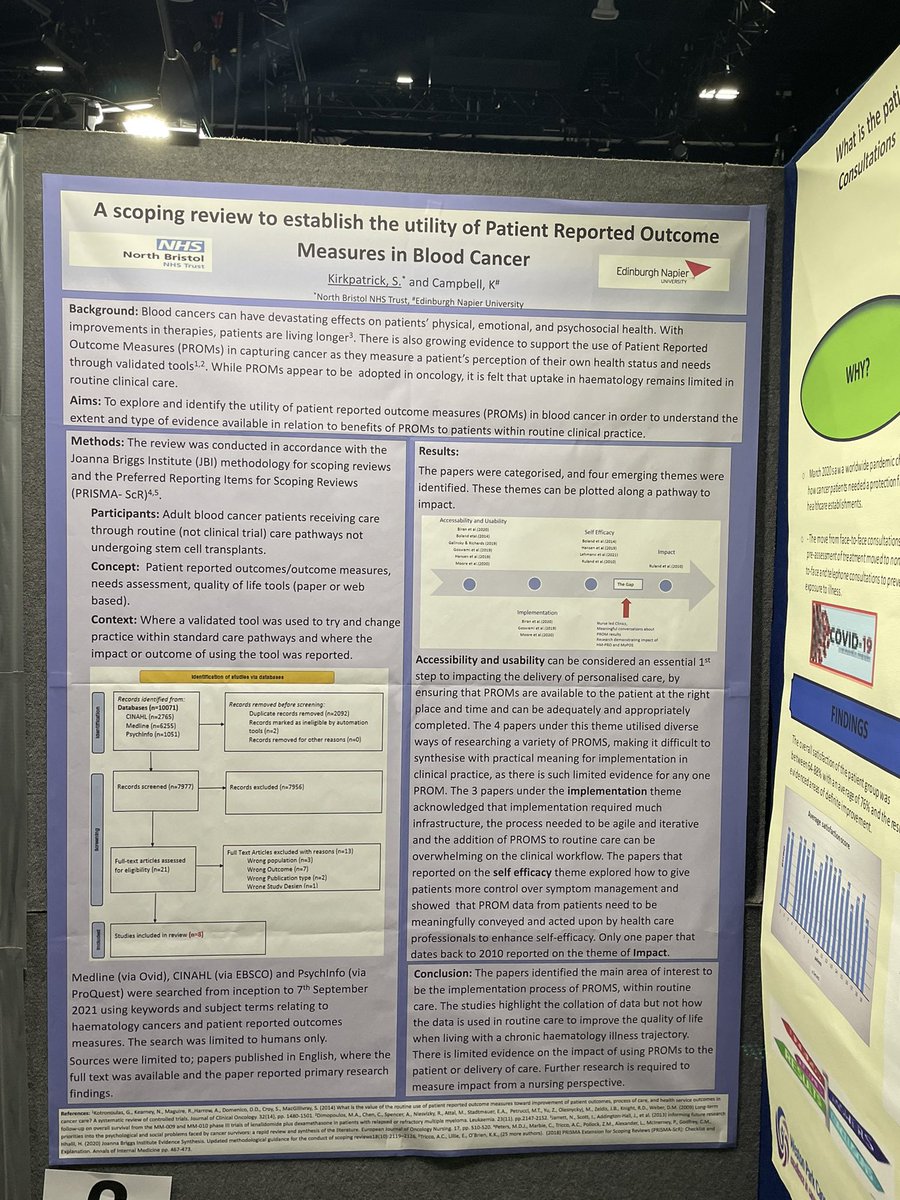 #UKONS2022 glad to be able to display my poster.