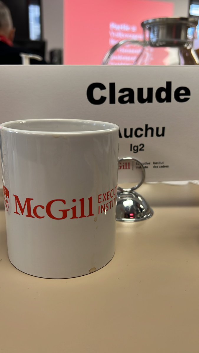 Claude_Auchu's tweet photo. Final chapter at @mcgillu for my governance certification with @ICDCanada .

Feel really privileged to be here with all the bright students and talented speakers.
@#Governance #icd @lg2_agency https://t.co/0IM4pNj9aL