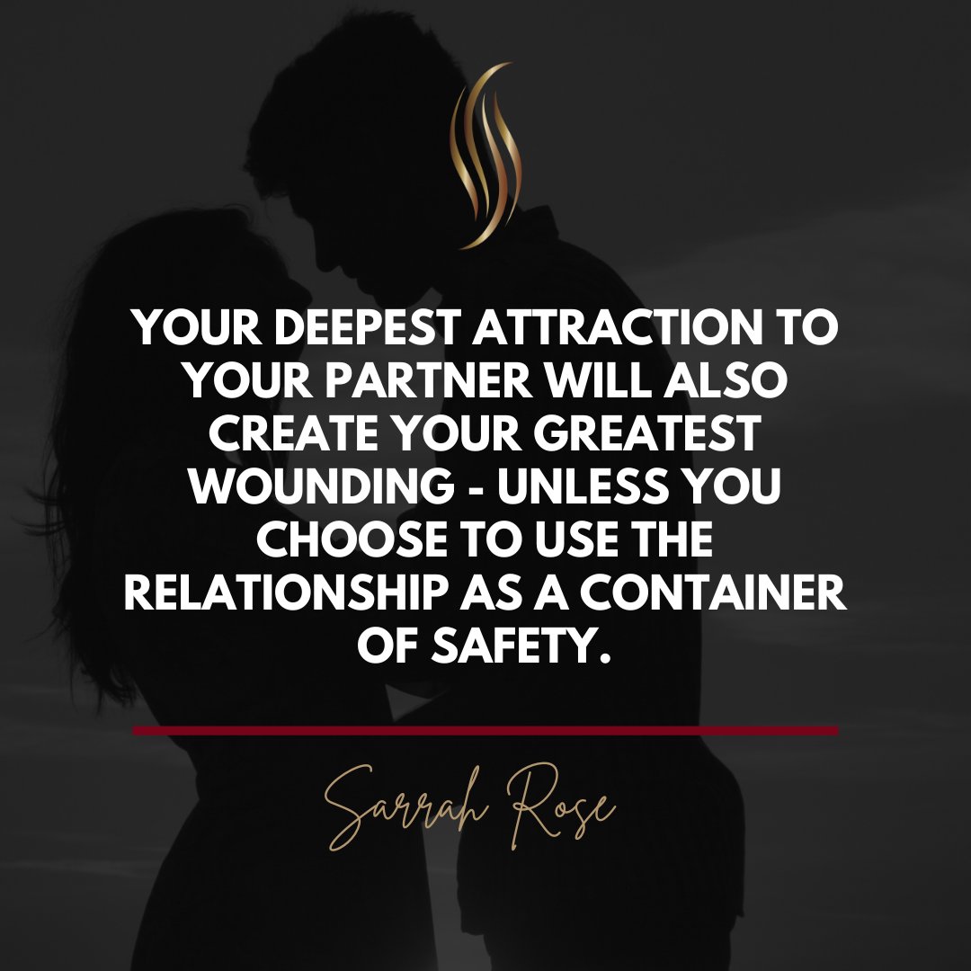 Getting The Love You Want introduces IMAGO therapy. The premise of this theory is about how the relationship structure can be used for both individuals to heal their deepest wounds and claim their lost selves to become whole. 

amazon.com/Getting-Love-Y…