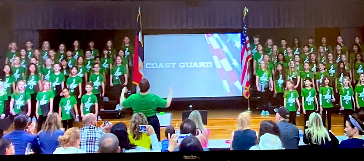 Another AMAZING performance by our 4th grade honor choir and <a href="/MsCornishMusic/">Rashel Cornish</a>. Today we honor all our Veterans and their families. <a href="/Jack_D_Johnson/">Jack D. Johnson</a> #InspireExcellence #JesFamily