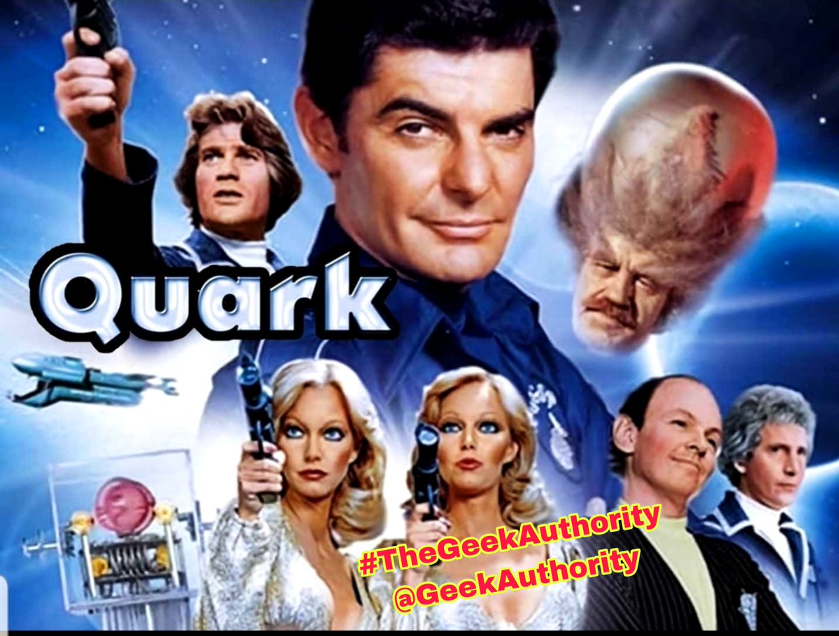 GeekAuthority's tweet photo. Anyone remember the 1977 short lived (only 8 episodes) series #Quark? Staring #RichardBenjamin, #TimThomerson, #ConradJanis. #RichardKelton, #AlanCaillou, #BobbyPorter & the #Barnstable (#DounleMintTwins). Basically a #sitcom about a #GarbageMan in space created by #BuckHenry! https://t.co/Mdf00cRgZp
