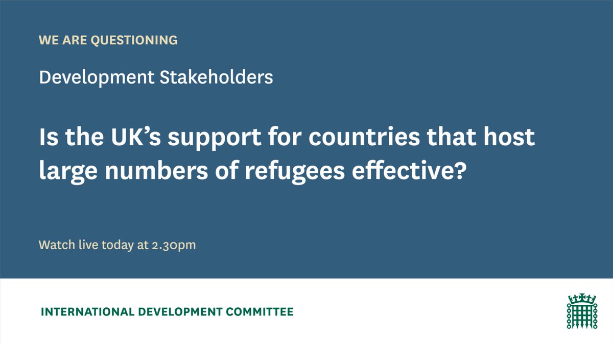 International Development Committee tweet media