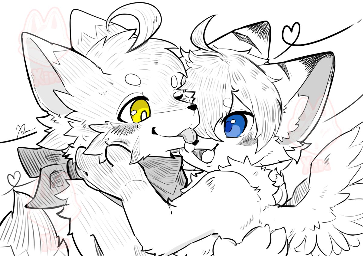Doodle commission!

最近完成的一些塗鴉委託
好像從塗鴉變成完成度莫名越來越高😂😂😂(???)
快變線稿委託(X 