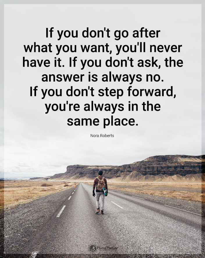 “If you don’t go after…”