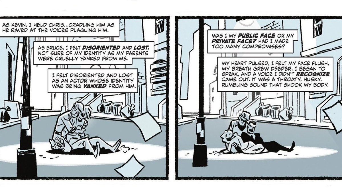 batmancurated's tweet image. ‘i began to speak, and a voice i didn’t recognize came out…i felt batman rising from deep within’ —from kevin conroy’s dc pride story, ‘finding batman’. 

we were lucky to have kevin share a piece of his soul with us through this character &amp;amp; define him for an entire generation🌹