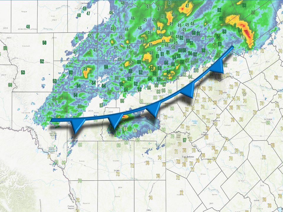 NWS Austin/San Antonio on Twitter "Here is the approximate location of