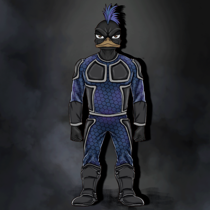 HootieBrains's tweet photo. Next up, our dangerous, moody, purple-mohawked Duck is ready to go!

One of six base characters in Hootie-Brains Series 3, our Forest Friends are soon launching with 110 mints each for 0.05eth on @GameStopNFT

🦝🐨🦎🐼🦆🐸

-W

#HootieBrains #HootieVerse #NFT #GamestopNFT https://t.co/KkSCYnexQF