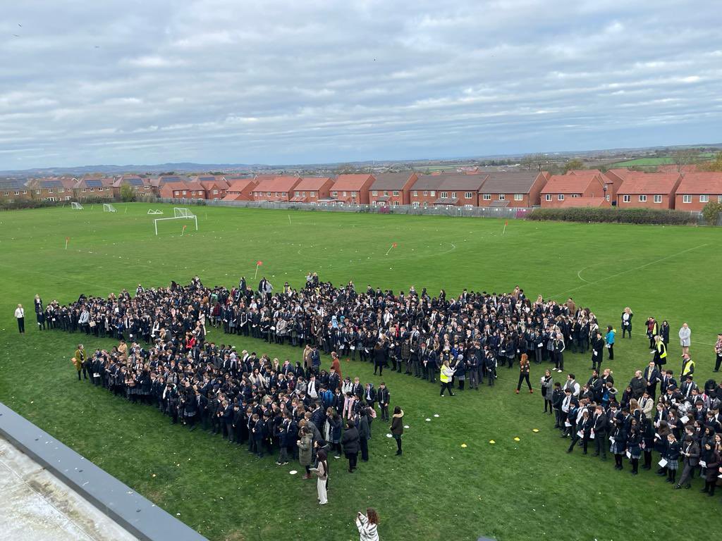 Today our students stopped to reflect on #RemembranceDay