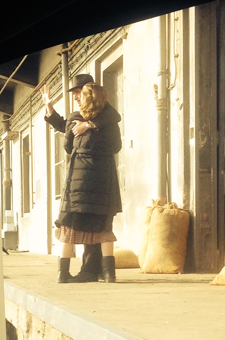 Some of my Remembrance Day thoughts turn to ⁦<a href="/XCompany/">X Company</a>⁩. Last day of season one for Jack. ⁦<a href="/EvelynBrochu/">Evelyne</a>⁩ finds Aurora before filming Alfred’s capture. I think I gave her a bird whistle that day.