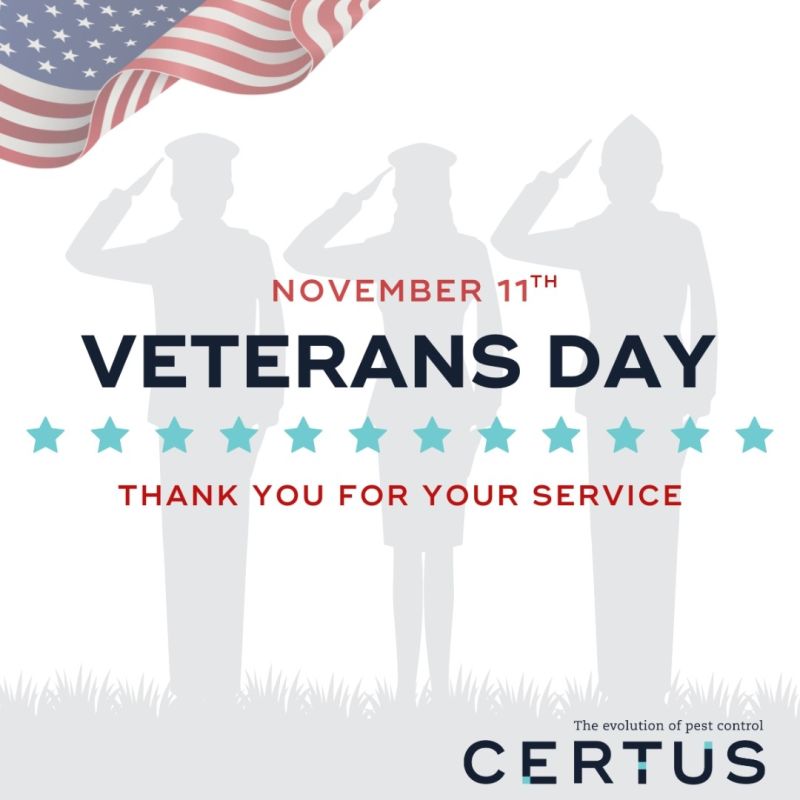 The Certus family offers its heartfelt gratitude and well wishes today, as we honor all military personnel who served our country. ✨