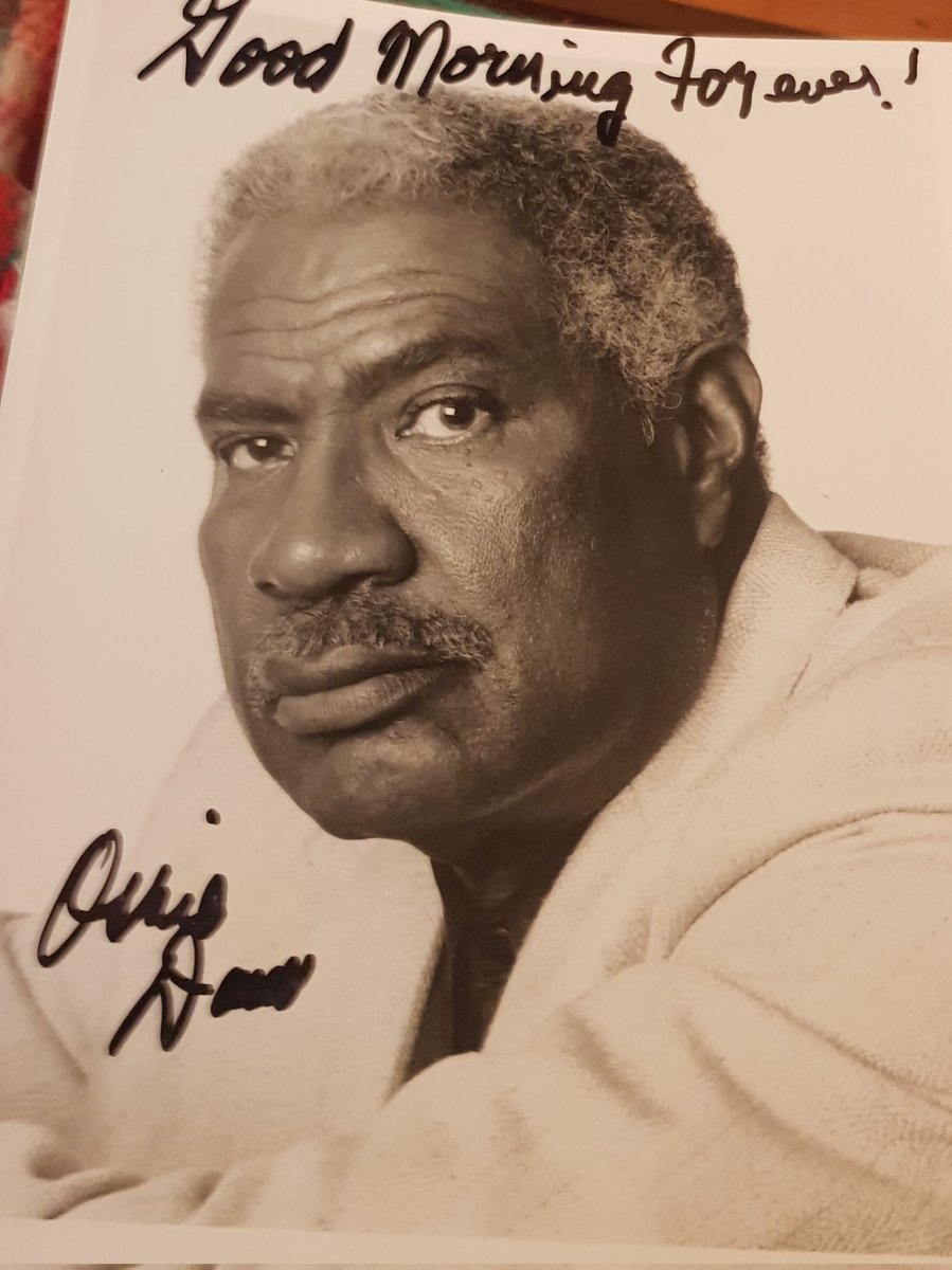 collectingsmile's tweet photo. 4620 #Raiford #Chatman #ossieDavis (December 18, 1917 – February 4, 2005) was an #American #actor #director , #writer nd #activist . ..
#autograph #autogramm #autograf https://t.co/LlJBVSdHPz