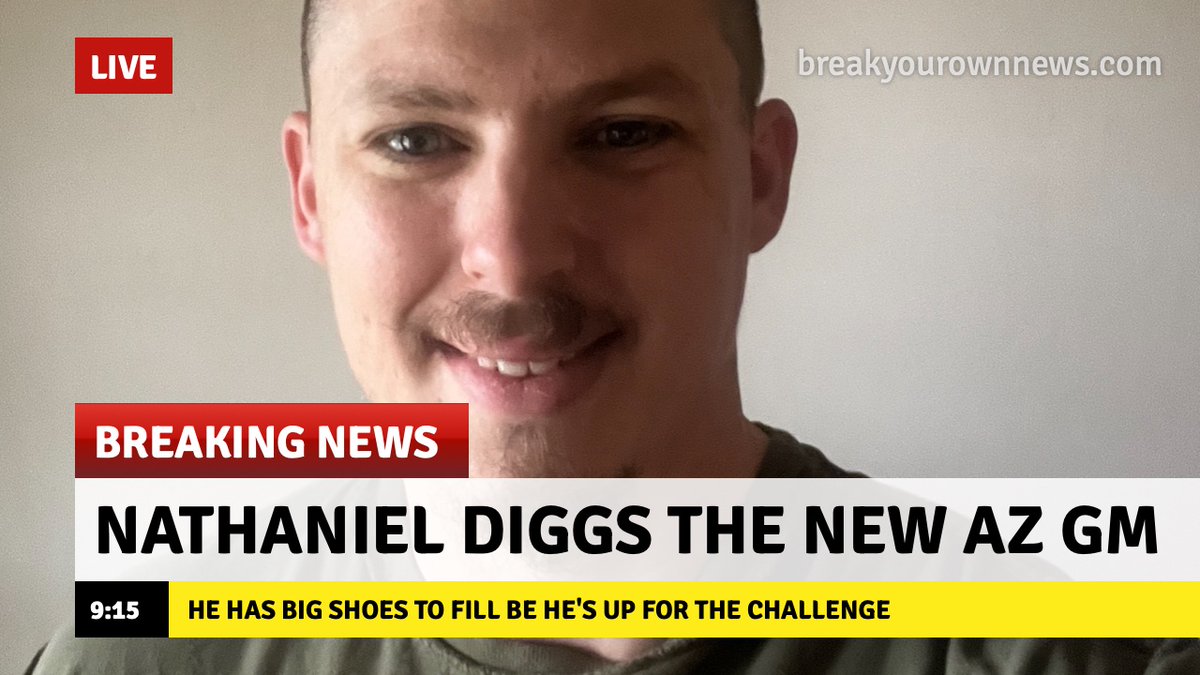 Arizona welcomes our new general manager.