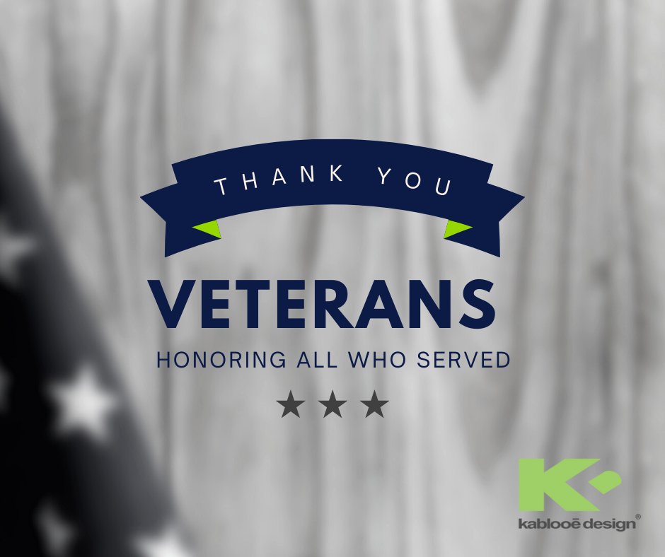 KablooeDesign's tweet image. Today, we honor and salute all who have served!

Thank you. 

#veteransday #thankyouveterans #kablooe #kablooedesign