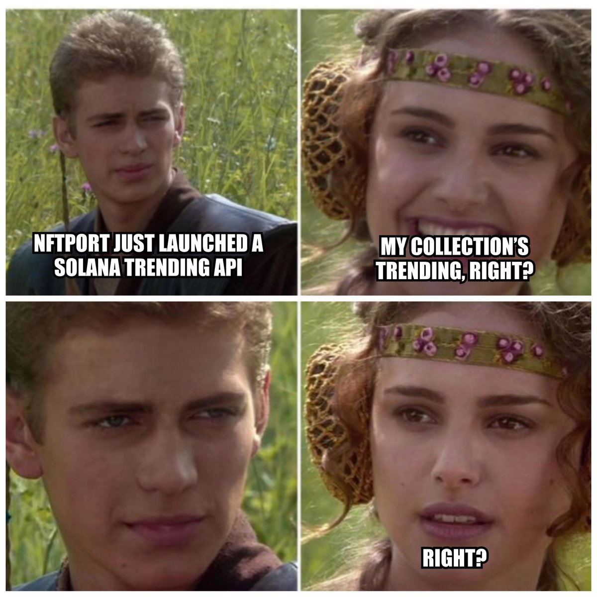 nftport_xyz's tweet photo. Say hello to NFTPort’s Solana Trending Collection API ⚡

https://t.co/78iNJnmimu https://t.co/9QjvIkTXbA