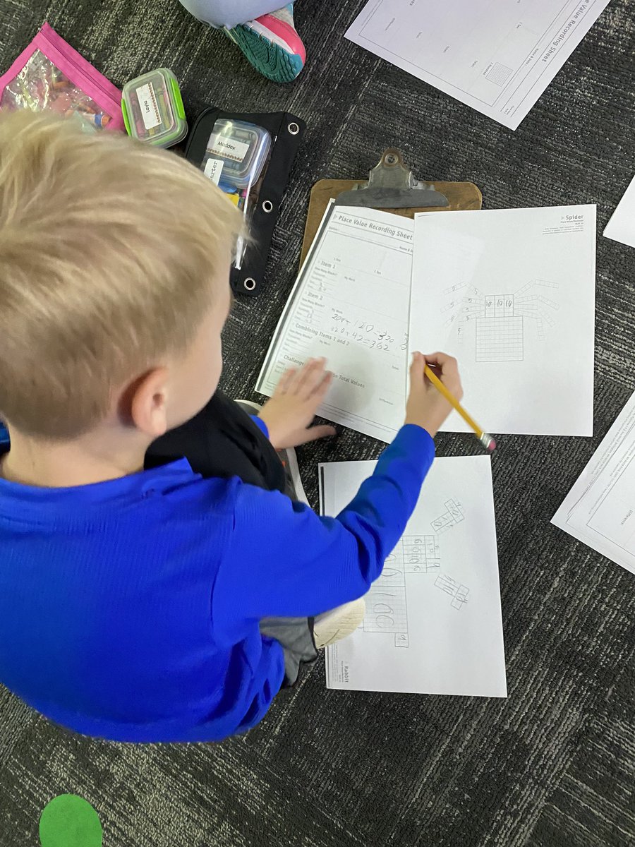 We LOVED using Understand Numbers for our small group today! They noticed that they all used different strategies to solve, we discussed symmetry (the spider), and doubling to be more efficient. <a href="/KISDMathSquad/">KISDMathSquad</a> <a href="/CindyYJKim/">Cindy Kim</a> <a href="/Independence_ES/">Independence Elem.</a>