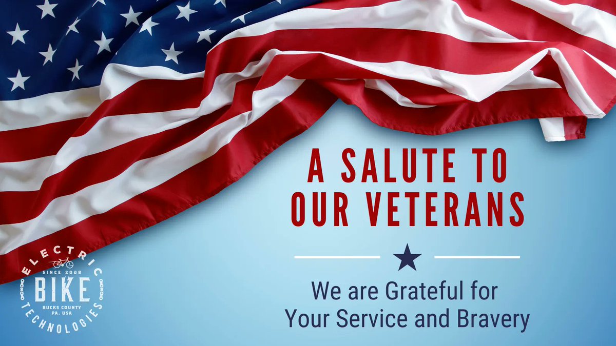 EBikeKit's tweet photo. Thank You, Veterans 🇺🇸🇺🇸 

#VeteransDay #veteransday2022 #salutingourveterans #veteransusa #unitedstates #america #assembledintheusa #GodBlessAmerica https://t.co/H8pucJoeao