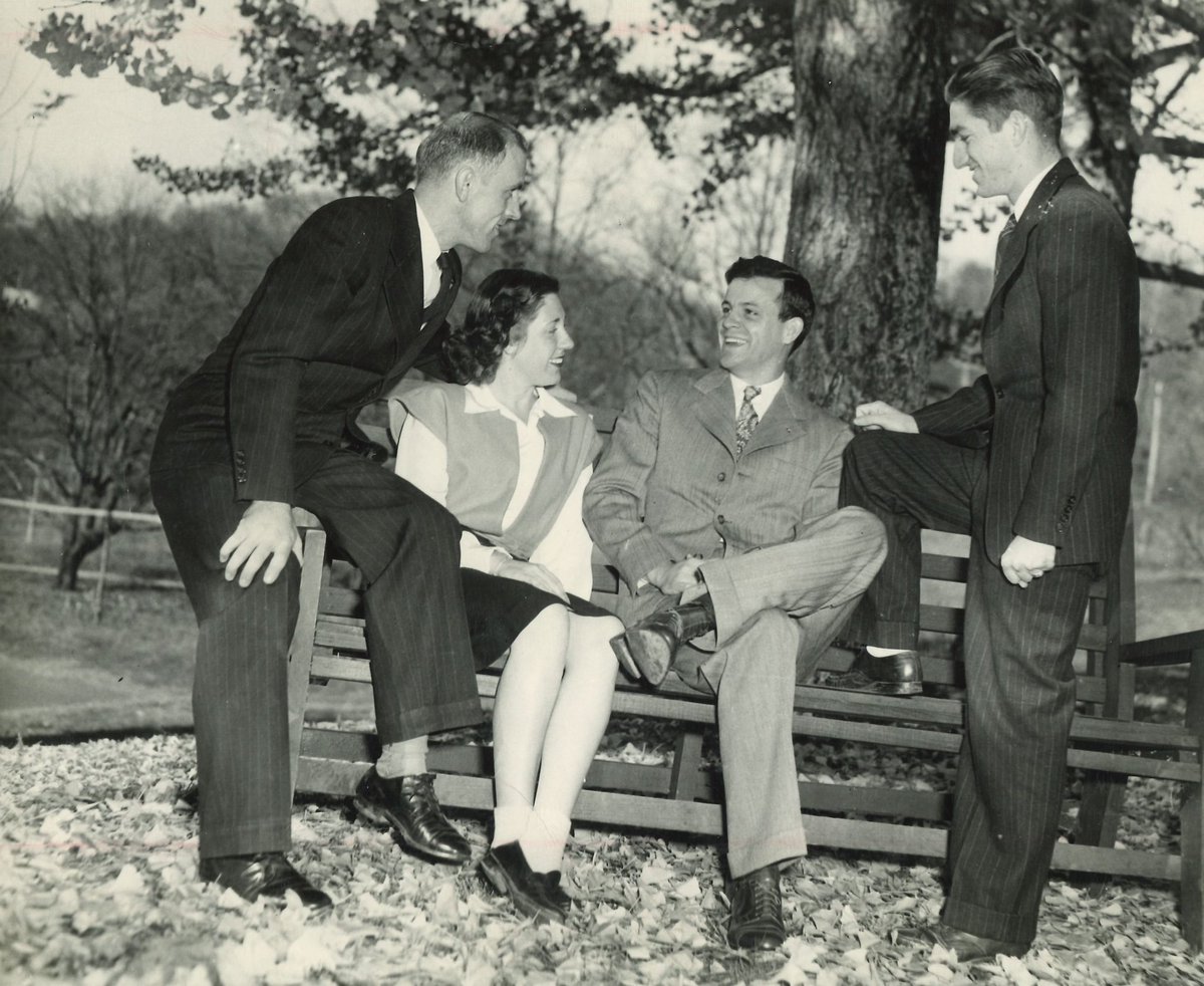 LMULibraries's tweet photo. Honoring past and present veterans featuring the first officers of the LMU Veteran’s Club.   The Veteran’s Club was organized in the Fall of 1946 for the veterans of World War II.   #lmu #lmulibraries #lincolnmemorialuniversity #lmuarchives https://t.co/L1tay0f0HO