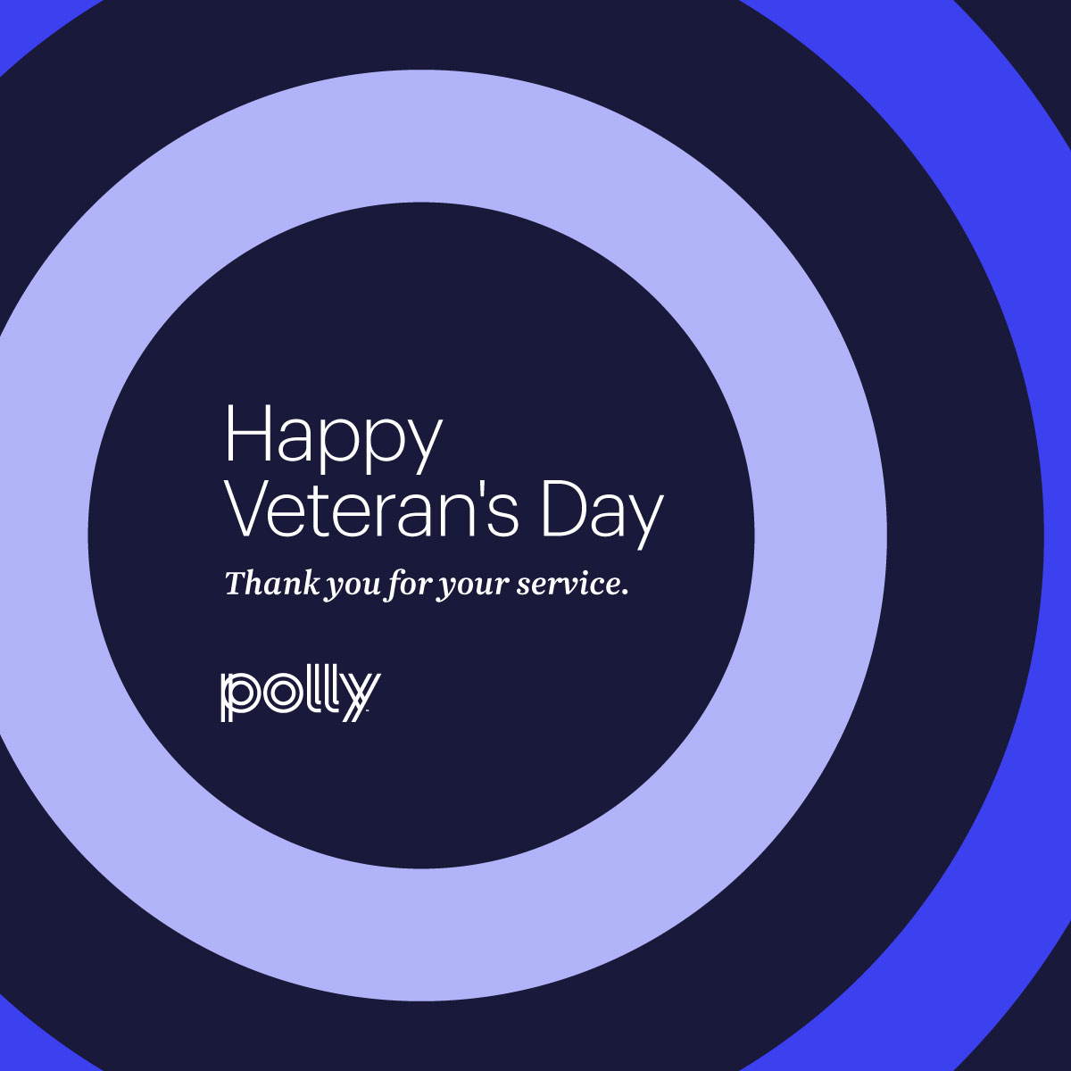 PollyForAll's tweet photo. Today we honor and recognize all of the veterans who have served in our military. Thank you for your bravery and sacrifice. Your service is greatly appreciated! https://t.co/Lqce1YagMG
