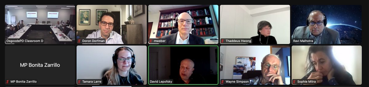 It was a great pleasure to comment on some fascinating WIP on disability benefits &amp; social welfare by brilliant friends <a href="/RaviMalh/">Ravi Malhotra</a> <a href="/Mark_C_Weber/">Mark Weber</a> &amp; <a href="/LavJacobs/">Laverne Jacobs</a> in light of Canada's Bill C-22. Thank you <a href="/OsgoodeNews/">Osgoode Hall Law School of York University</a> <a href="/OsgoodeIFLS/">Osgoode Institute for Feminist Legal Studies</a> for inviting me to the workshop - next time in person!