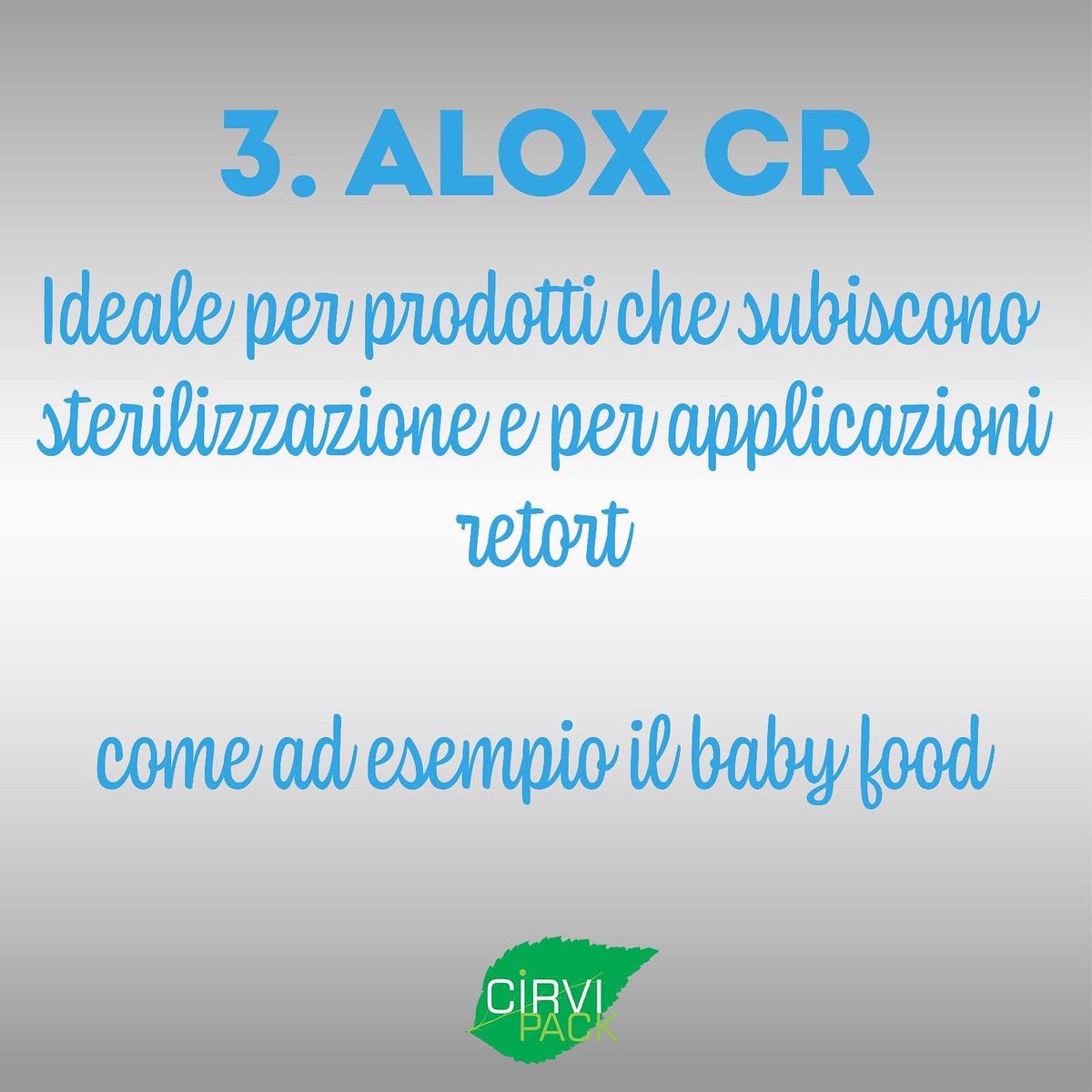cirvipack's tweet photo. E tu quante tipologie di #Alox conosci? 

Scrivici per scoprire le alternative all’ALU

#packaging #imballaggio #pet https://t.co/MIEbNKQT81