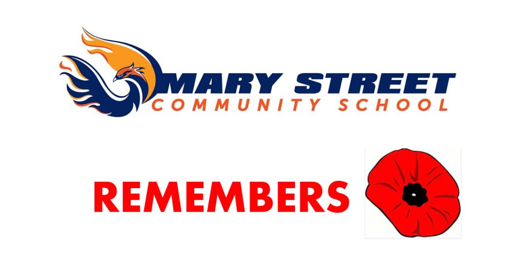 Mary Street CS Remembers.