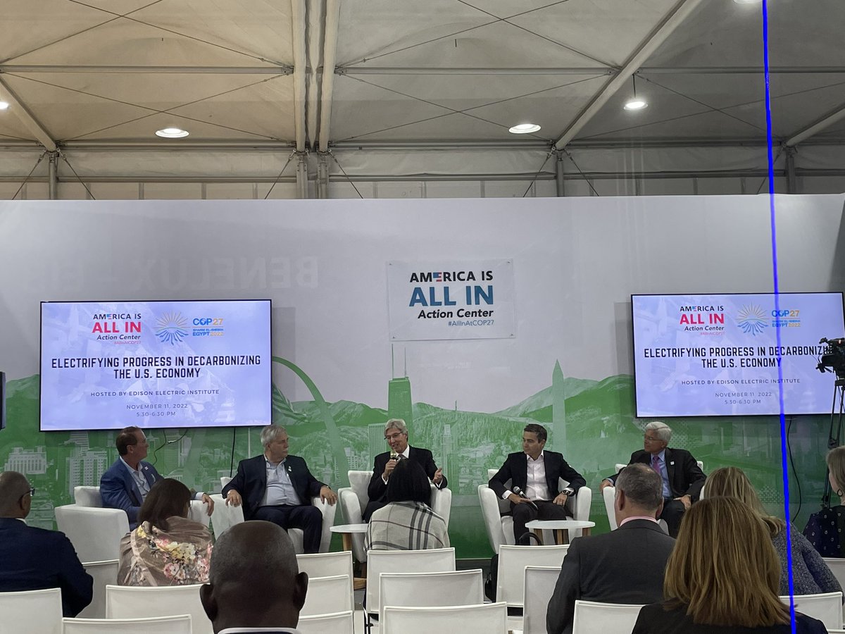 Yet another manel (all male panel). 

Honestly….I am not trying to find these I am just walking past and spotting them.

That’s now 3 manels spotted this week. #COP27