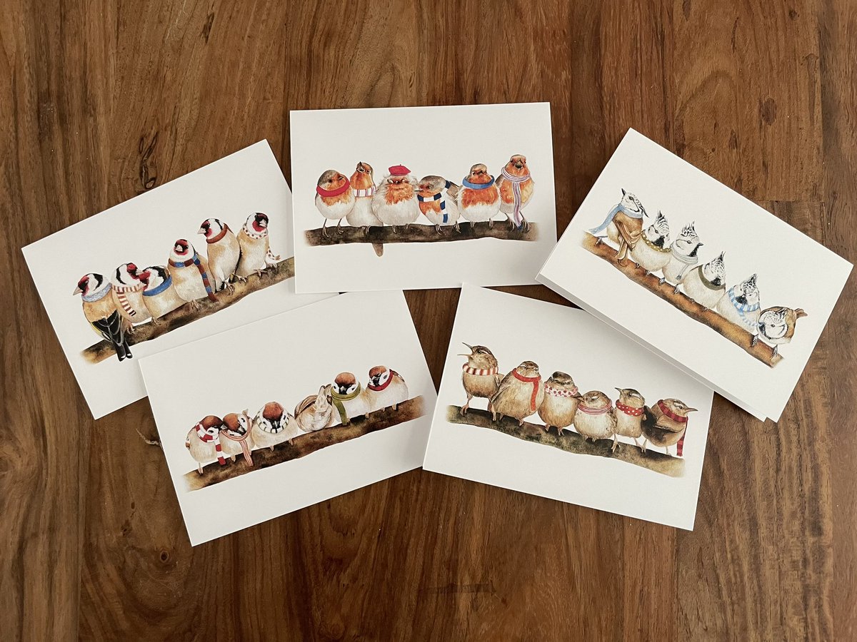 Deetje's tweet photo. Vandaag de prachtige kaarten van @JojanTekent binnen gekregen! Ze zijn zo leuk!! Erg blij mee! https://t.co/SBGUxS23tI