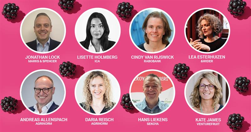 berrycongress's tweet photo. Time to meet again in Rotterdam. Top-level speakers discuss how fresh berry companies should approach the post-pandemic world. #berrycongress
Join the berry family today ⬇️
https://t.co/IX7rkPB71o https://t.co/oLySc1y7tS