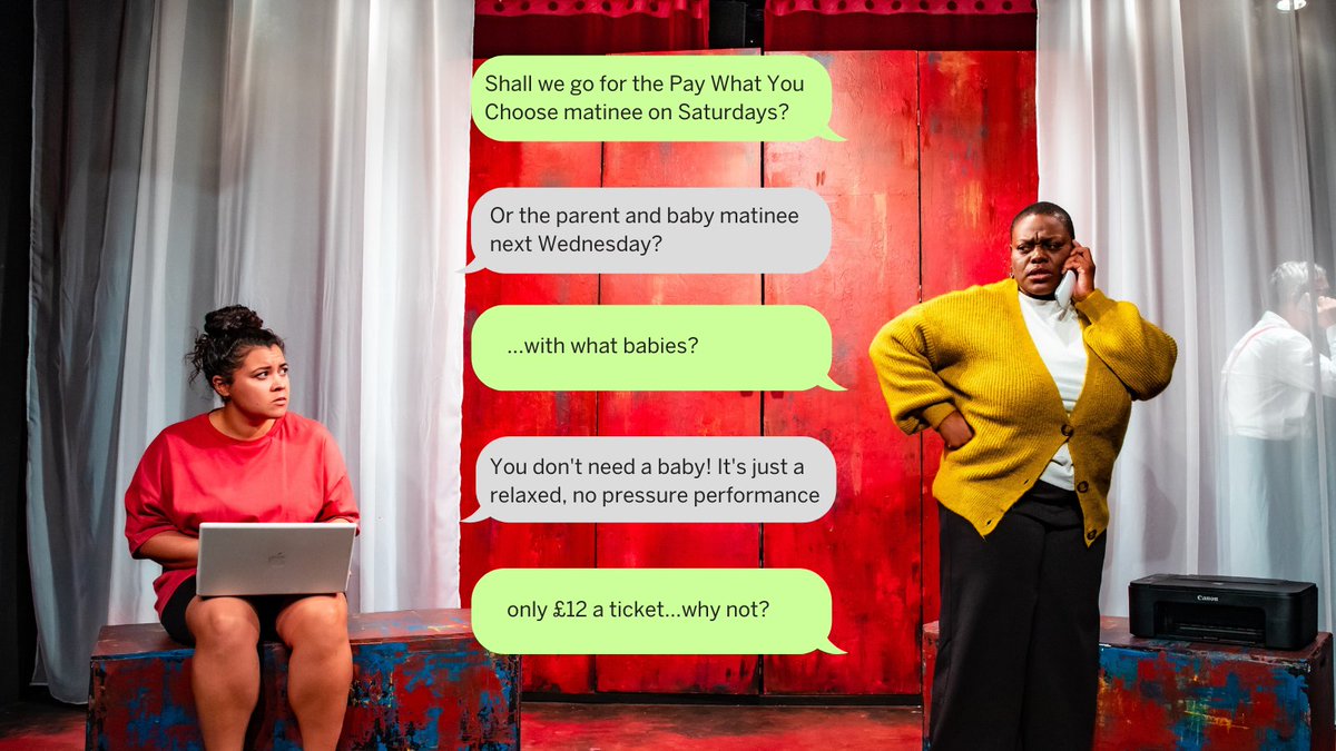 We've plenty of cheap ticket deals on offer for #503Zombiegate 🧟  This week's PWYC matinee might be sold out but there's still another one the following week!

📸 <a href="/dannykaan/">Danny Kaan</a> 
Playing until 19 November
🎟🔗 theatre503.com/whats-on/zombi…