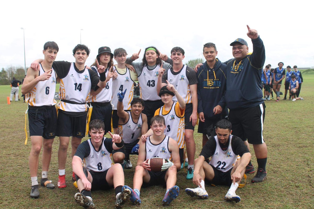 JustinFalken5's tweet photo. Number 1 flag football youth  team in New Zealand so proud of the boys.💯💯🔥🔥 https://t.co/mlPq1Q1tuE