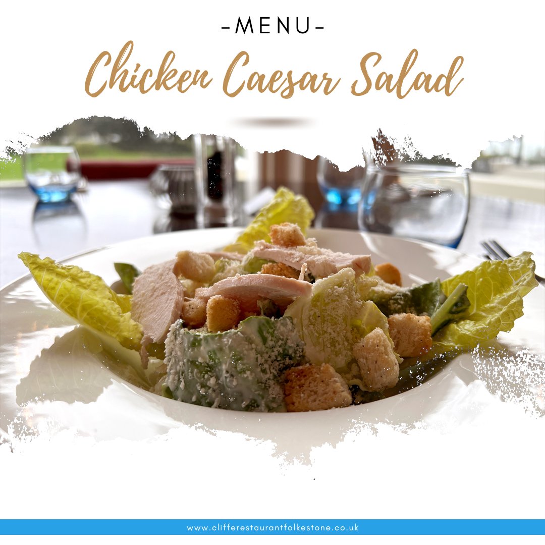 TheCliffeFolkes's tweet photo. Chicken Caesar Salad is served with Parmesan and Croutons.
Book now - 01303 847 880
https://t.co/hnINTwJyP3
#chicken #caesarsalad #food #menu #coast #dining #eatout #goodfood #restaurant #loungebar #folkestone #southeastengland #coastlife #cocktails #thecliffe #creamtea https://t.co/X4qsnEvwbT