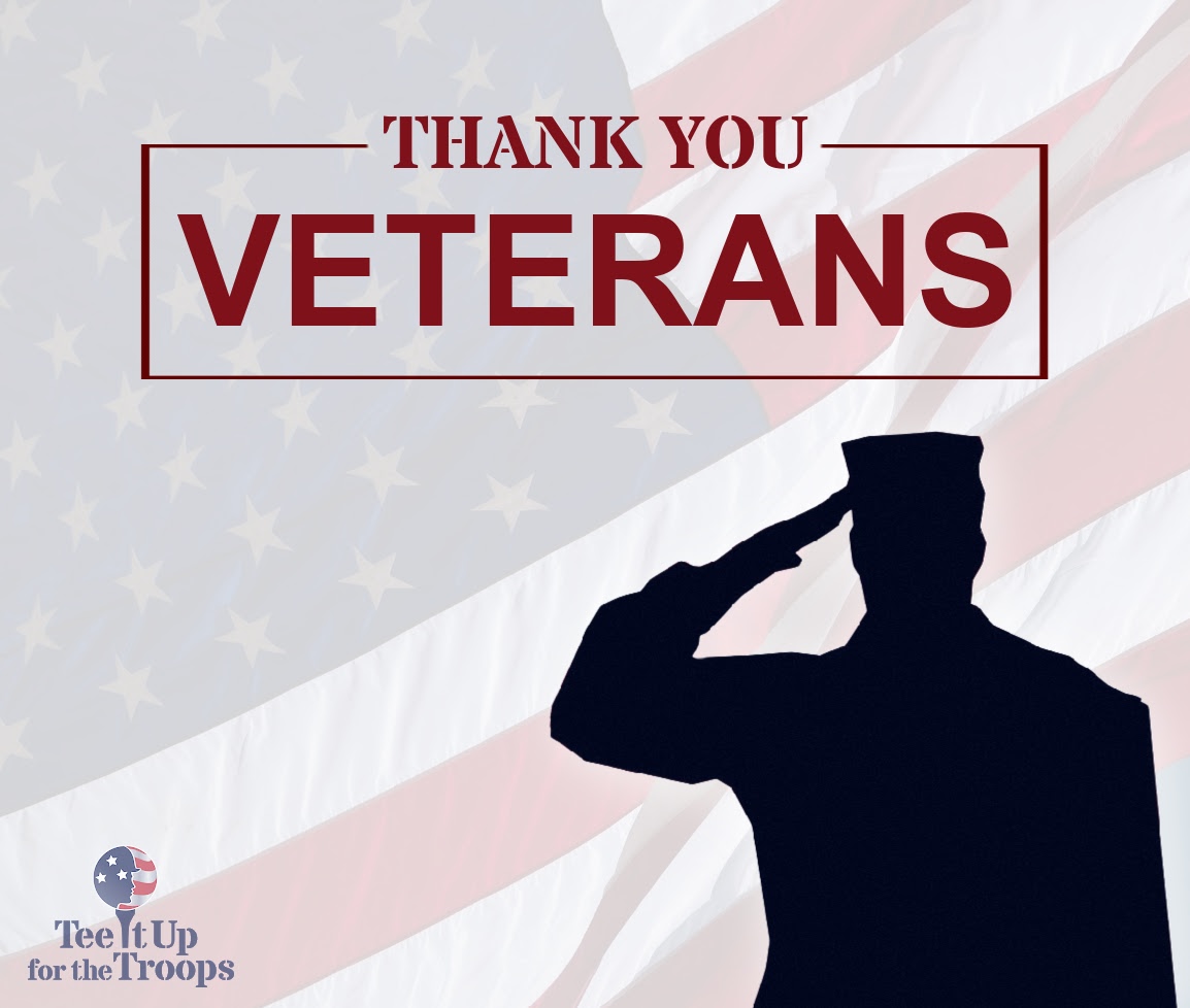 TeeUpForTroops's tweet photo. "The willingness of America’s veterans to sacrifice for our country has earned them our lasting gratitude.” — Jeff Miller

#VeteransDay https://t.co/vu2Z2u51vY