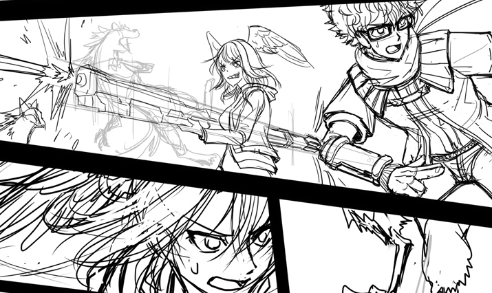 タイユニ進捗その2
今回はワイシュミもりもりでケンカするだけな内容なので気楽な感じで描いてます 甘みはほぼないです 