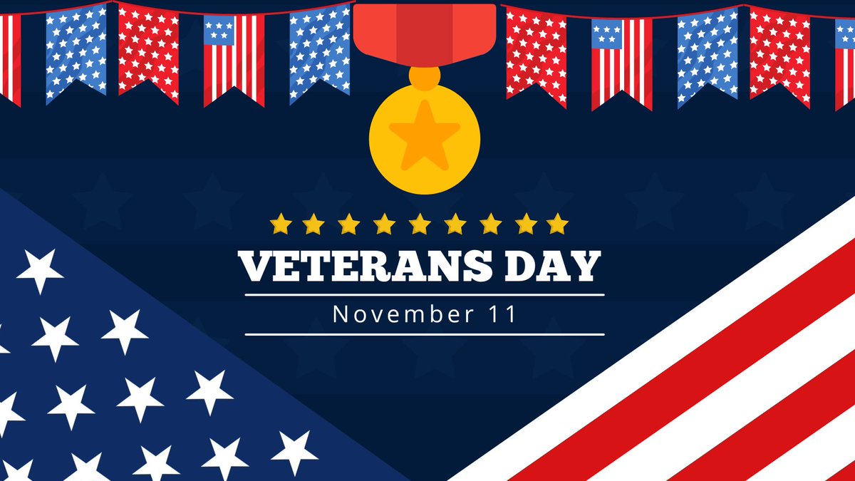 Stafford County Public Schools thanks all veterans for their time, bravery, and sacrifice for this country. We are grateful for everything you have done to maintain America's freedom. Happy Veterans Day! Visit facebook.com/StaffordSchool… to view an album. #VeteransDay