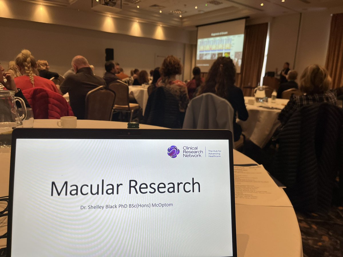 shellbell316's tweet photo. Thank you to the @MacularSociety for inviting me to speak today about the work that we do @NICRNCoordCentr Vision Group at their regional training day https://t.co/KLD1X7YwEV