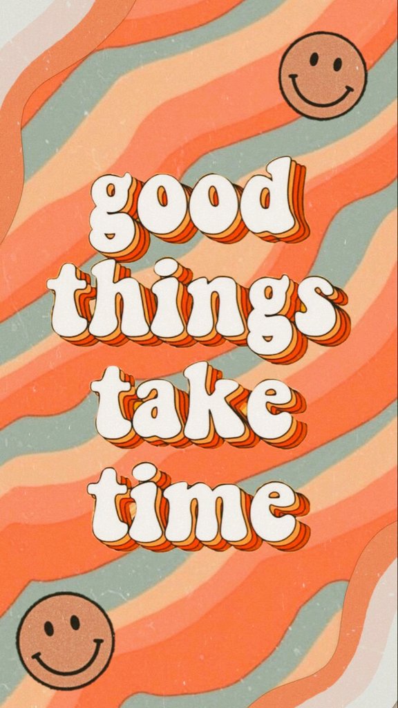 FocusMind8's tweet image. Relax
Good things take time