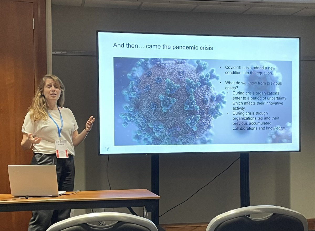 A stellar presentation from <a href="/tsouri_maria/">Maria Tsouri</a> at #RSAWinter on regional capabilities and eco-innovations during Covid <a href="/MohnCentre/">Research @ Mohn Centre HVL Norway</a>