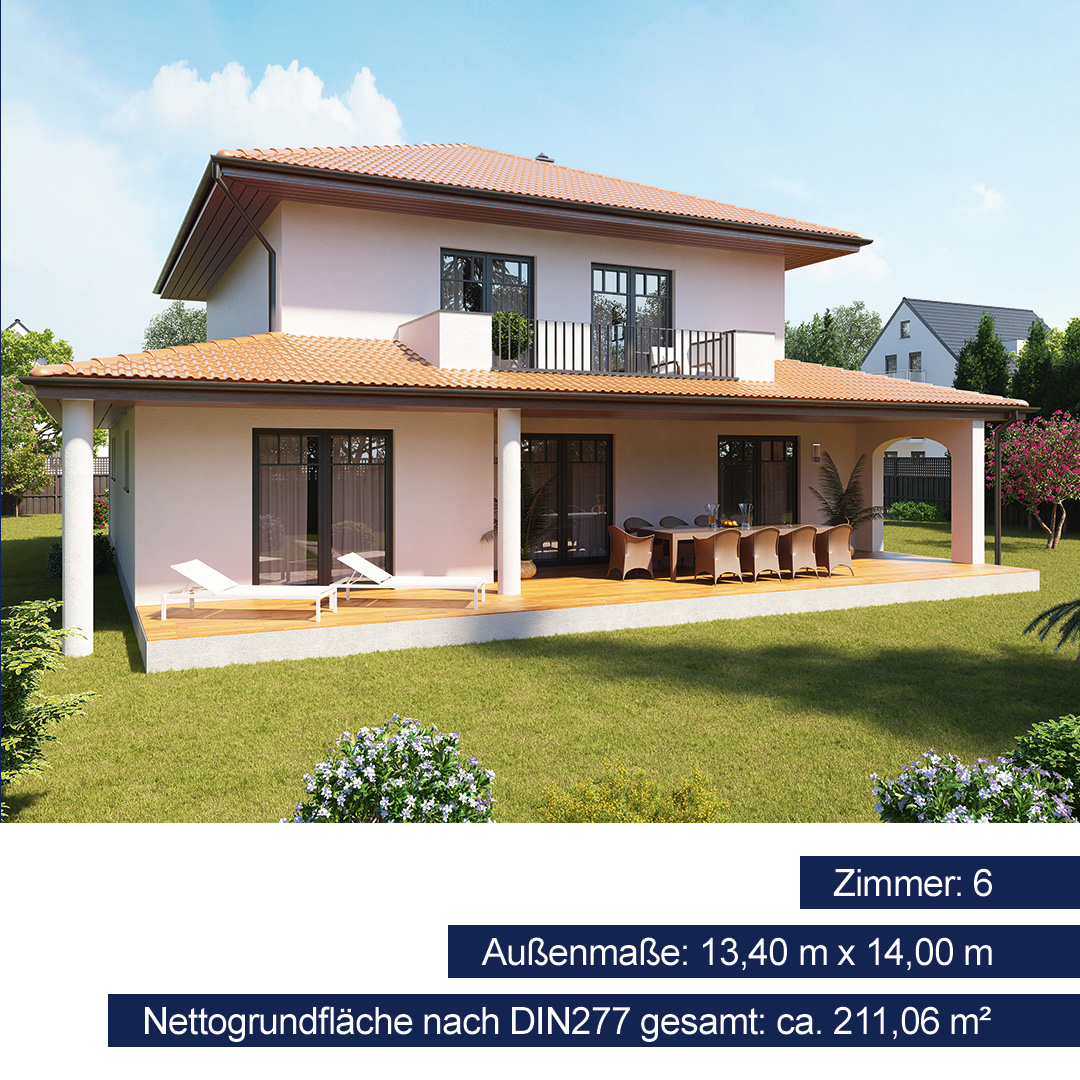 spreehaus's tweet photo. Urlaubsflair, Größe, Individualität und ein einzigartiges Raumkonzept 🏠
➡️ Nettogrundfläche nach DIN277 gesamt: ca. 211,06 m²
➡️ Zimmer: 6
➡️ Außenmaße: 13,40 m x 14,00 m
https://t.co/HaNqLcoy8g
#SpreeHaus #QualitätSteinAufStein #Stadthaus #Neubau #Berlin #Brandenburg https://t.co/i9iUQ77qaQ