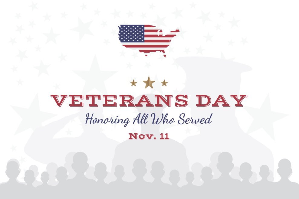 A heartfelt thank you to all Veterans for their service, sacrifice, and courage from all of us at DeMoura|Smith.