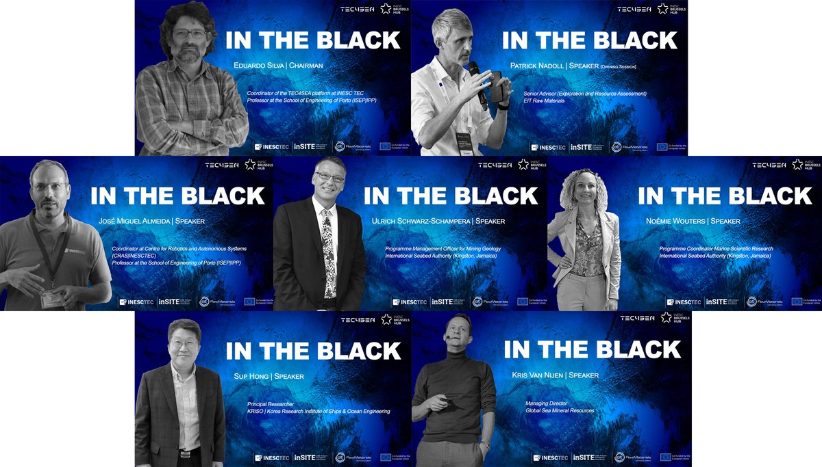 inSITEProj (@insiteproj) on Twitter photo IN THE BLACK'22
As the event is fast approaching, this is a view of our amazing Speakers!
THE BOOKLET IS AVAILABLE HERE:
lnkd.in/eSa_udBp
Register here: lnkd.in/e5Z7zuXN
+info: lnkd.in/gkgqA9WW
<a href="/INESCTEC/">INESC TEC</a>
<a href="/HubInesc/">INESC Brussels HUB</a>
#tec4sea
<a href="/INSiteProj/">inSITEProj</a>
<a href="/EITRawMaterials/">EIT RawMaterials 🇪🇺</a> IN THE BLACK'22
As the event is fast approaching, this is a view of our amazing Speakers!
THE BOOKLET IS AVAILABLE HERE:
lnkd.in/eSa_udBp
Register here: lnkd.in/e5Z7zuXN
+info: lnkd.in/gkgqA9WW
<a href="/INESCTEC/">INESC TEC</a>
<a href="/HubInesc/">INESC Brussels HUB</a>
#tec4sea
<a href="/INSiteProj/">inSITEProj</a>
<a href="/EITRawMaterials/">EIT RawMaterials 🇪🇺</a>