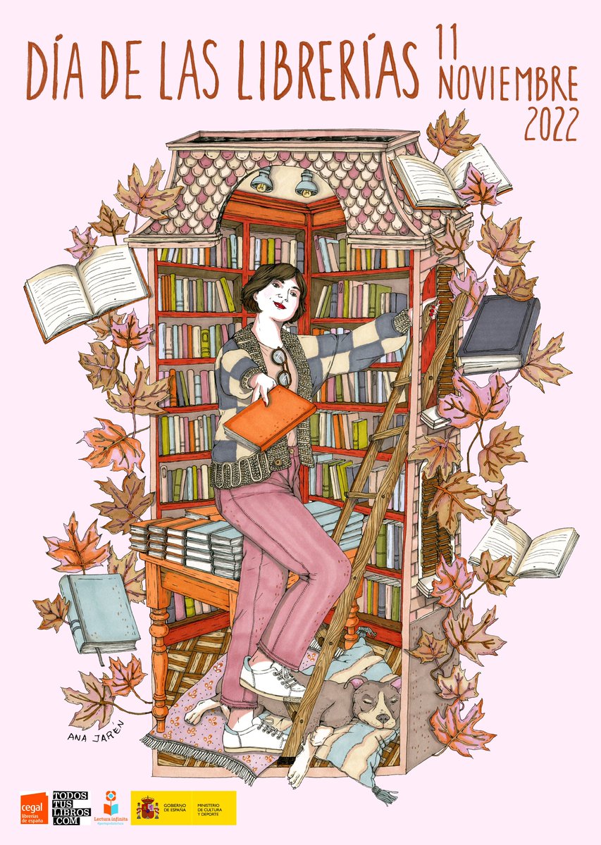 HueleLibro's tweet photo. Feliz Día de las Librerías a todos los lectores de Huele a Libros 😊📖

Desde 2011 se estipuló el 11 de noviembre como el #diadelaslibrerias. Una festividad que sirve como reconocimiento de la labor cultural de las librerías en la sociedad.

Os deseamos que lo disfrutéis. https://t.co/LDqpImurPl