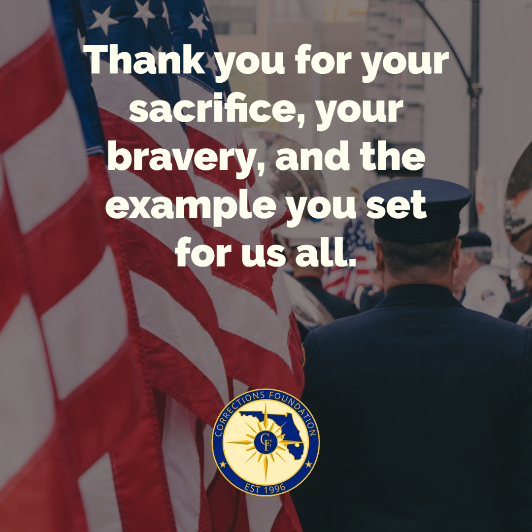 CorrectionsFndn's tweet photo. Thank you to all veterans who have risen to the challenge to defend our great country and the freedoms we enjoy. #TeamFDC #VeteransDay2022 https://t.co/hCIaYLNeM1