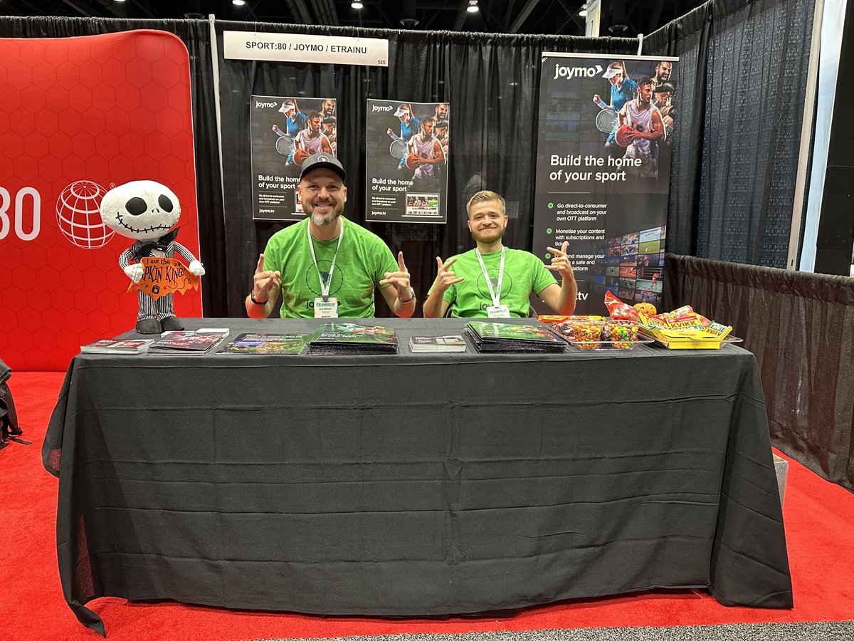 Reflections on the week at TEAMS '22, 
Our CFO/COO, Marius Larsen and Strategic Partnership Development Manager Henrik Friis de Magalhães e Meneses were in attendance.
Click the link below:
bit.ly/3TrBbLZ
#sportbusiness #TEAMS22 #OTTplatform #Joymo #sportsbroadcasting