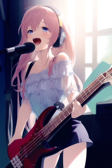 ベースのtwitterイラスト検索結果