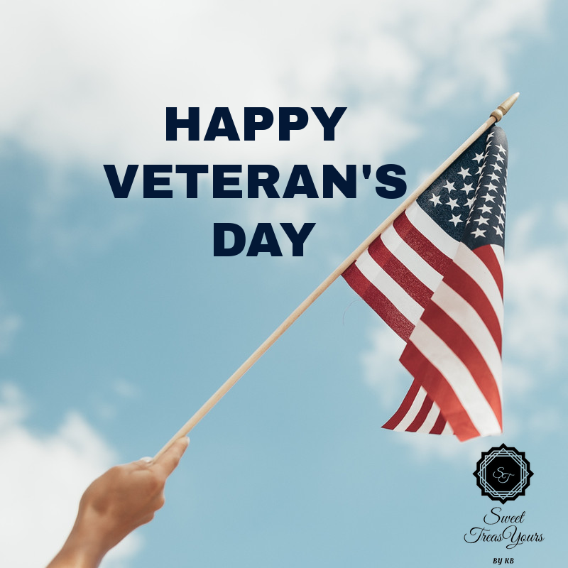 SweetTreasYours's tweet image. Happy Veteran's Day to all those who have served and continue to serve our country!!! Our thanks for your sacrifices is endless.

sweettreasyours.com
#SweetTreasYours #VeteransDay2022