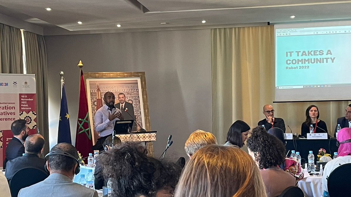 The Business Advisory Group on Migration and @ioevoice were guests at the Euro-Mediterranean Migration Narratives Conference in Rabat 🇲🇦 It offered a better perspective on the state of #migration narratives & on the possible contributions of the #PrivateSector to improve it.