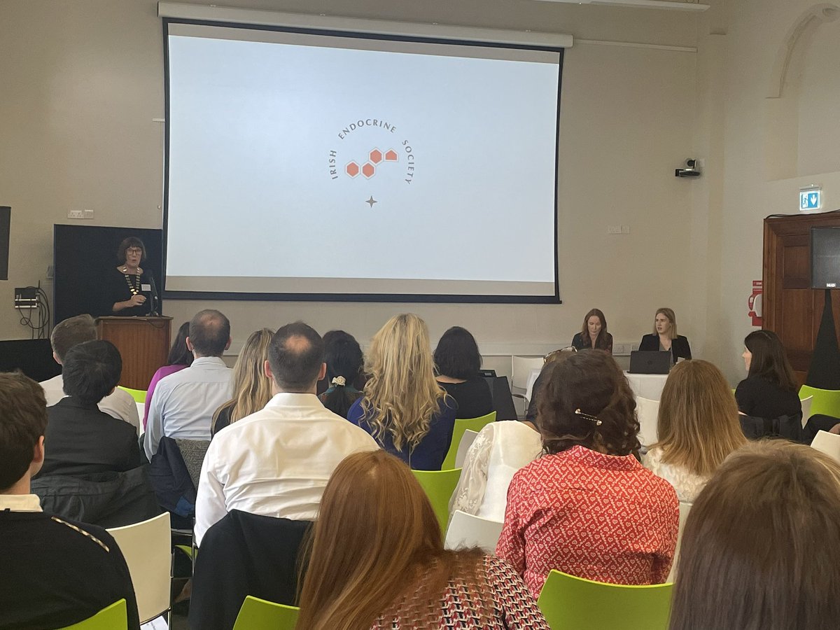 IrishEndocrine's tweet photo. Opening speech by the President of the Irish Endocrine Society Professor Fidelma Dunne @FidelmaDunne at 46th Annual Meeting 
#IES2022 #Dublin #Ireland https://t.co/5B7VgMKZv3