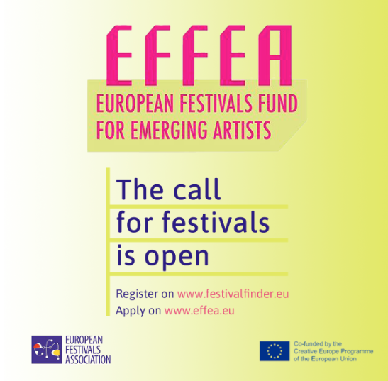 EUCreativa_ES's tweet photo. 🟣Sigue abierta la convocatoria de #EFFEA, beneficiario de #PlataformasEuropeas y coordinado por @EFAfestivals, para festivales que desean asociarse para apoyar a artistas emergentes a través de un programa de residencias artísticas en 2023
Hasta el 15-11👉https://t.co/aKQ6syCvJI https://t.co/pZTR7IKk0l